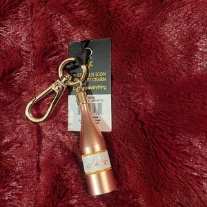 2/$30 Champagne bag charm